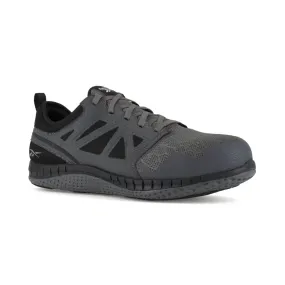 Reebok Zprint Athletic Work Shoe Men's Steel Toe Rb4252 In Grey