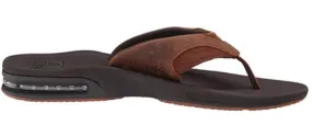 REEF Mens Leather Fanning Sandal
