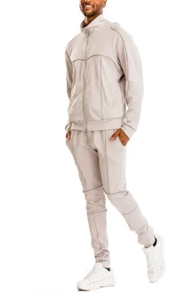 Reflective Piping Track Sets for Men