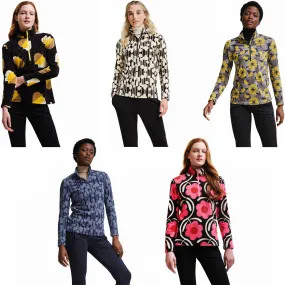 Regatta Womens Orla Kiely Half Zip Pullover Fleece