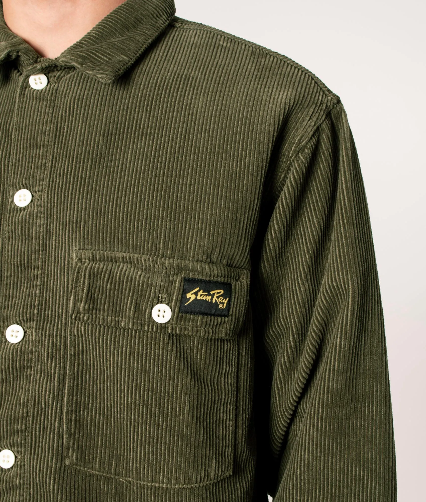 Relaxed Fit CPO Corduroy Overshirt