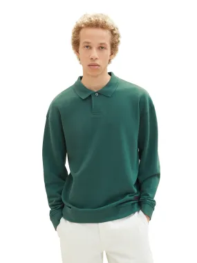 RELAXED SWEATER WITH COLLAR