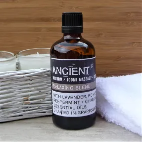 Relaxing Blend Lavender, Fennel, Peppermint & Chamomile Massage & Bath Oil