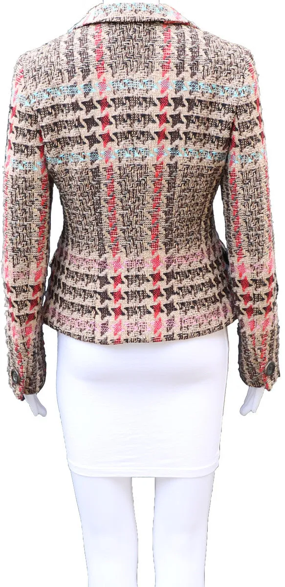 RENA LANGE MULTICOLOUR TWEED JACKET