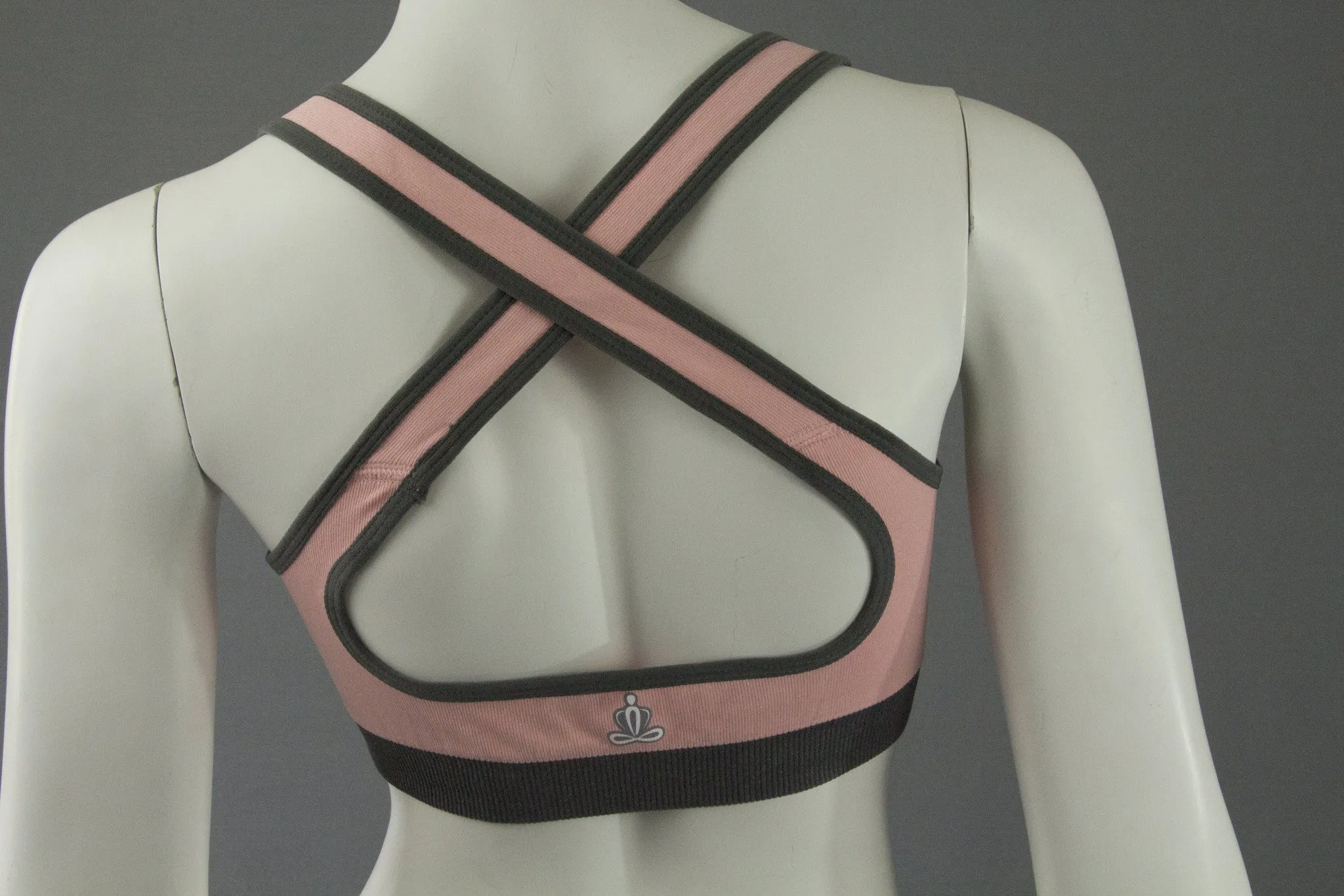 Reticulate Sports Bra Pink
