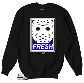 Retro 11 Concord Fresh to Death Sweater