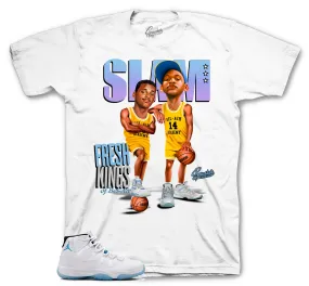 Retro 11 Legend Blue Fresh Kings Shirt