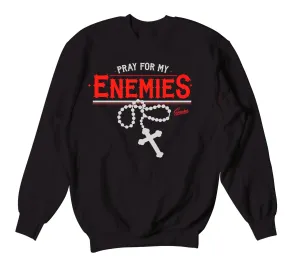 Retro 14 Quilted Enemies Sweater