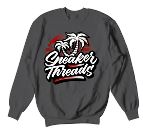 Retro 14 Quilted ST Palms Sweater