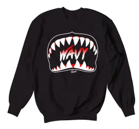 Retro 14 Quilted Wavy Sweater