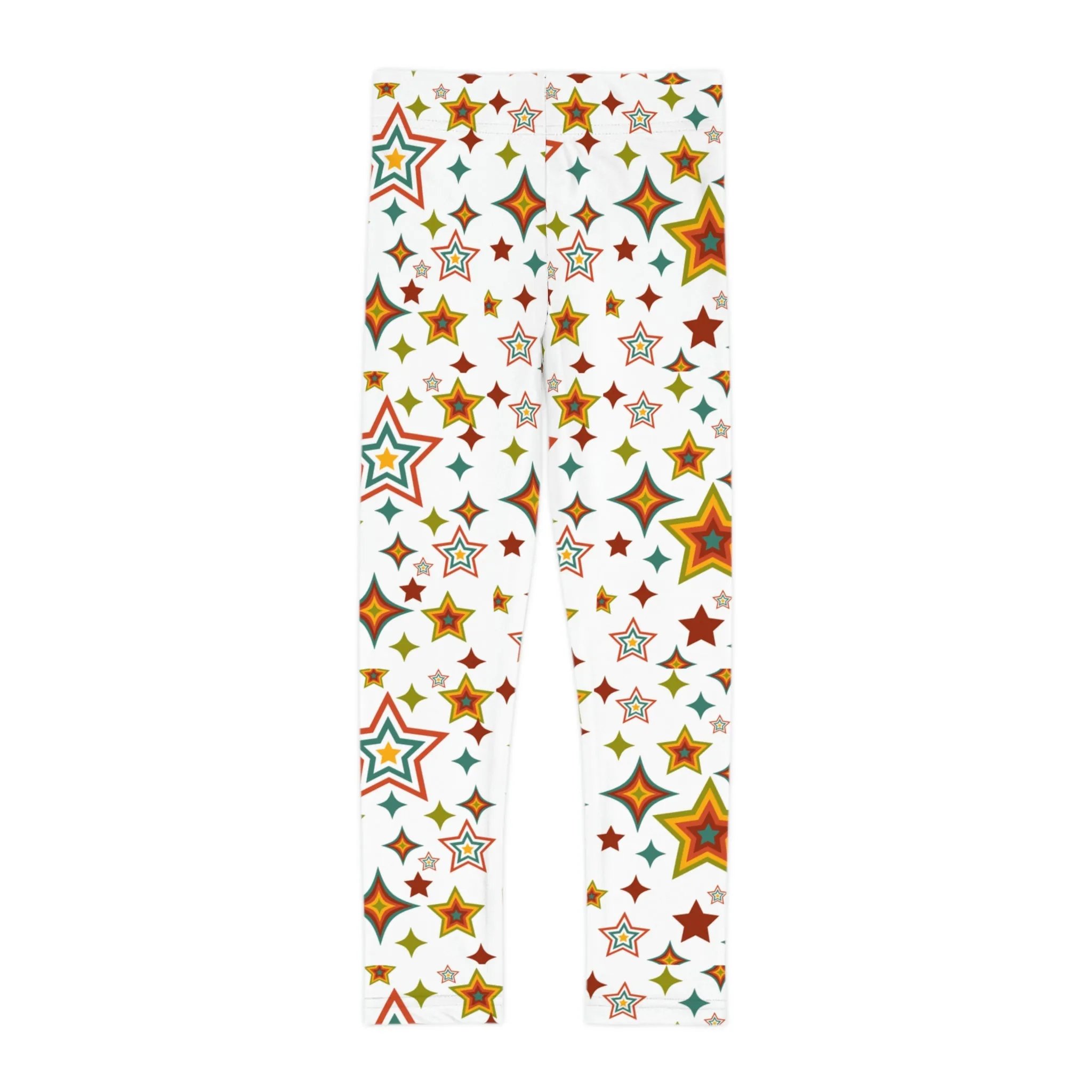 Retro Star Kids Leggings (AOP)