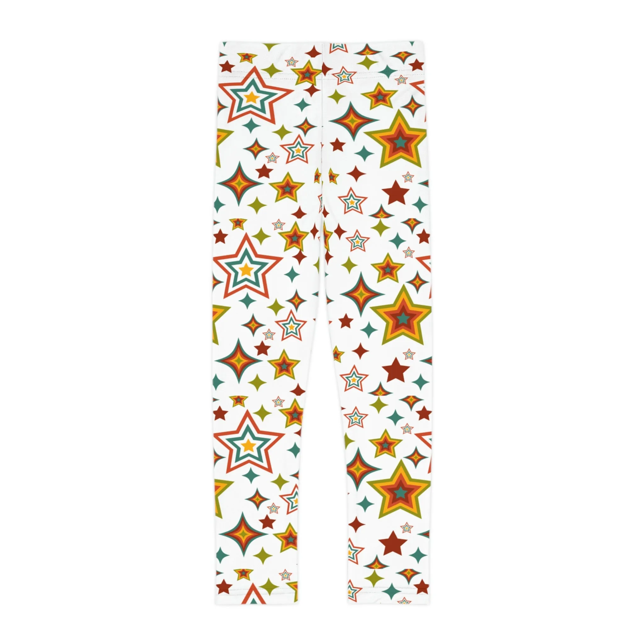Retro Star Kids Leggings (AOP)