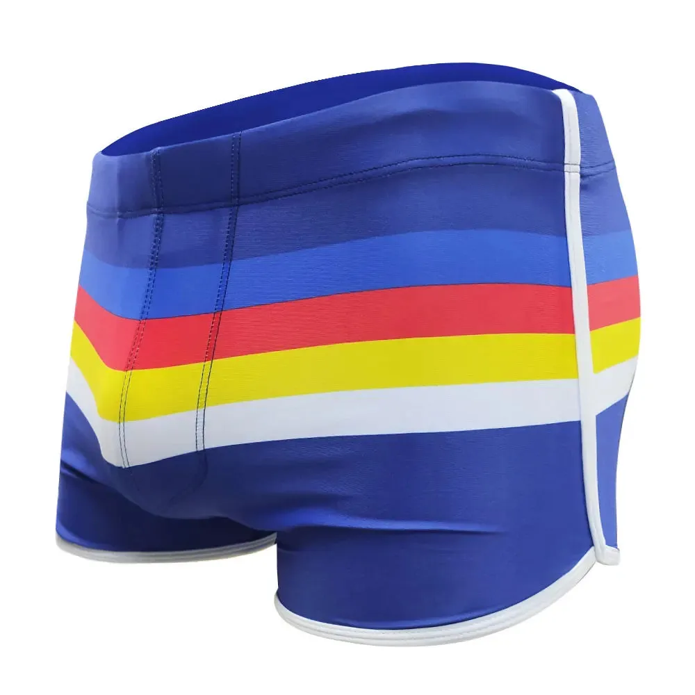 Retro Stripes Swim Trunk