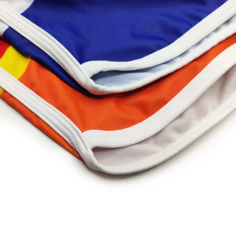 Retro Stripes Swim Trunk