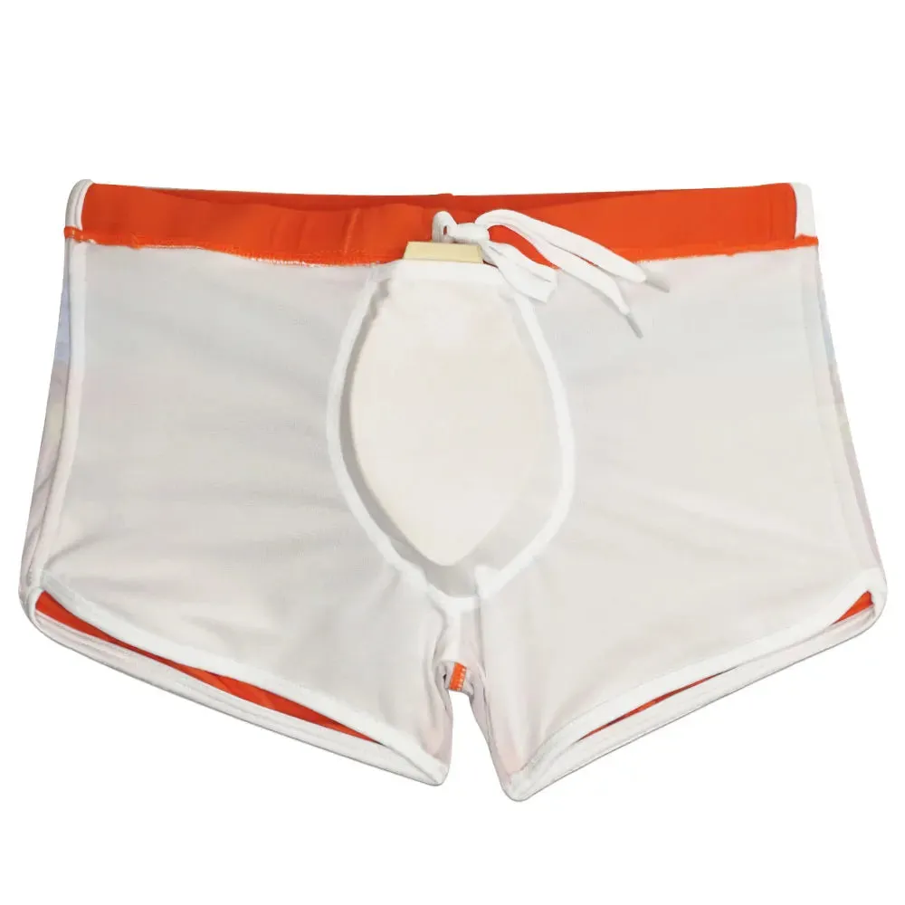 Retro Stripes Swim Trunk
