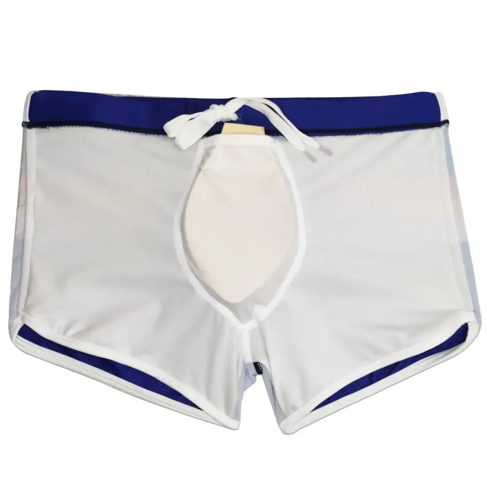 Retro Stripes Swim Trunk