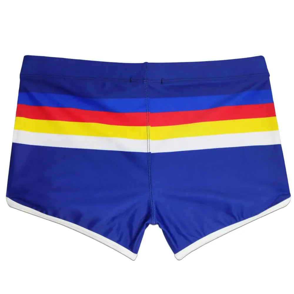 Retro Stripes Swim Trunk