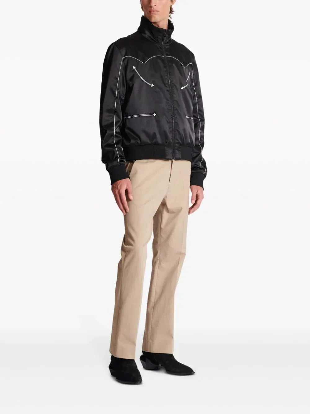 Reversible Western Cut & Star Blouson