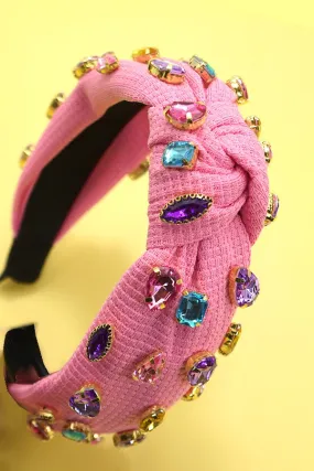 Rhinestone Colorful Gem Headband