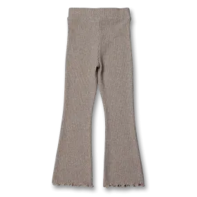 Ribbed Flared Leggings