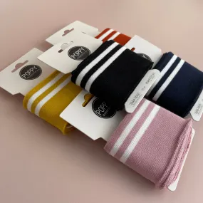 Ribbing Cuffing Pack with White Stripes