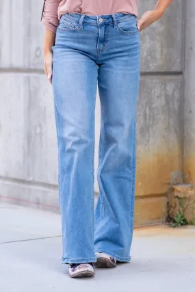 Righteously High Rise Super Wide Leg-A-Line