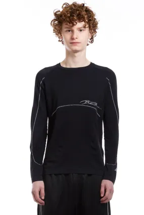 ROA - LONG SLEEVE SEAMLESS 2.0 BLACK