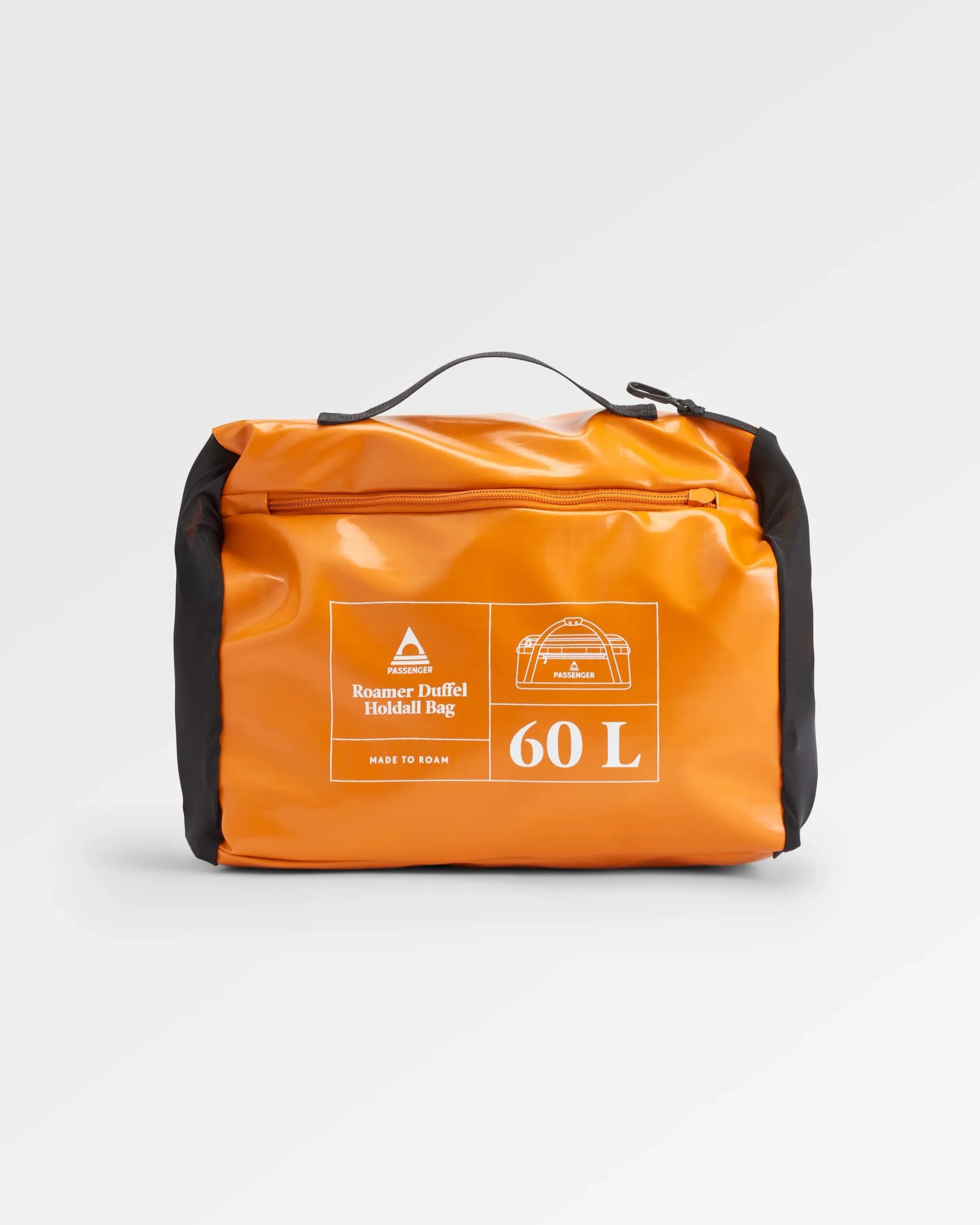 Roamer Recycled 60L Duffel Bag - Sunrise Orange
