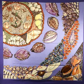 Rocaille II Detail Hermes Scarf by Valerie Dawlat-Dumoulin 90cm Silk
