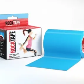 RockTape Electric Blue 10cm width – 5m length Kinesiology Tape
