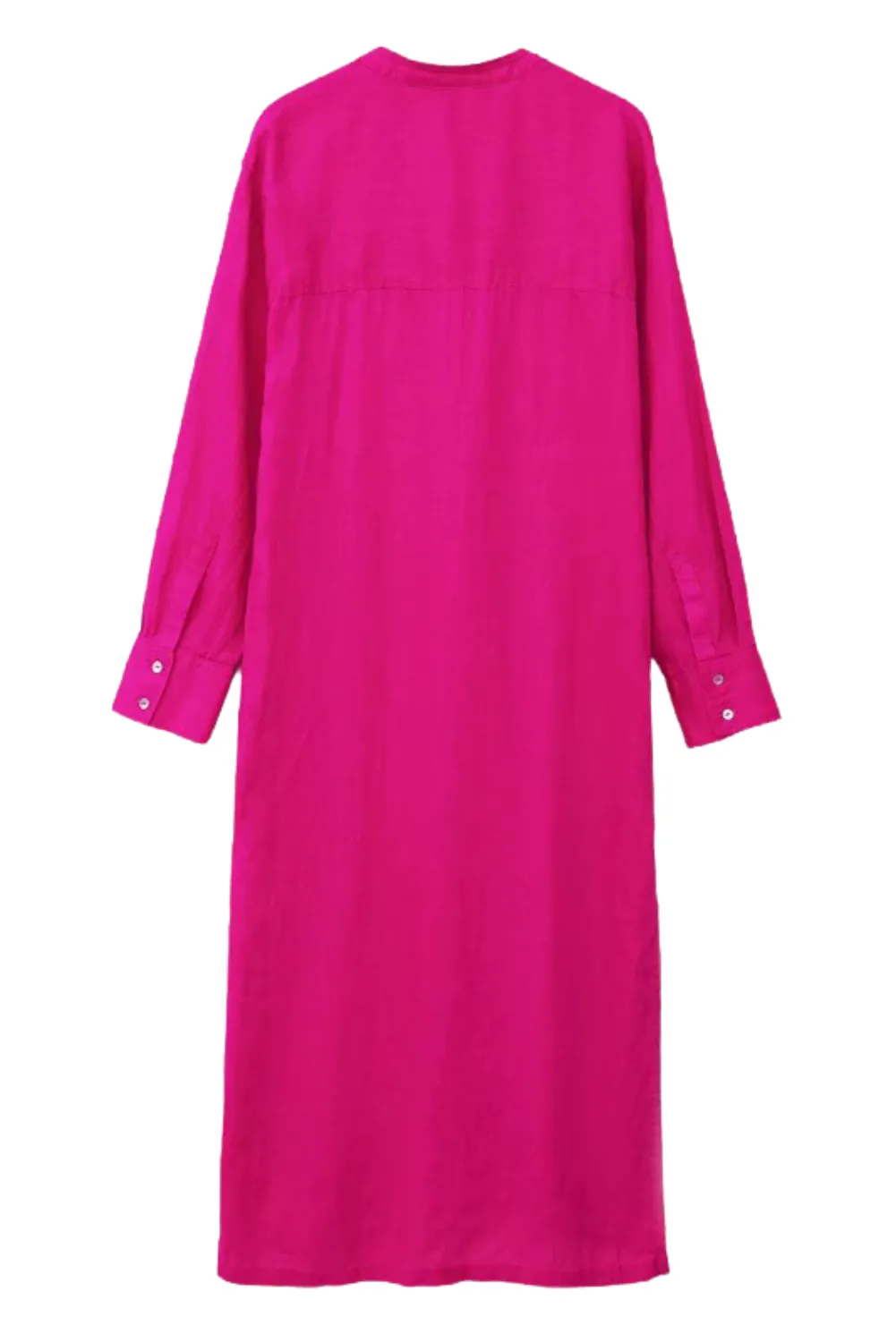 'Ronda' Linen Buttoned Dress