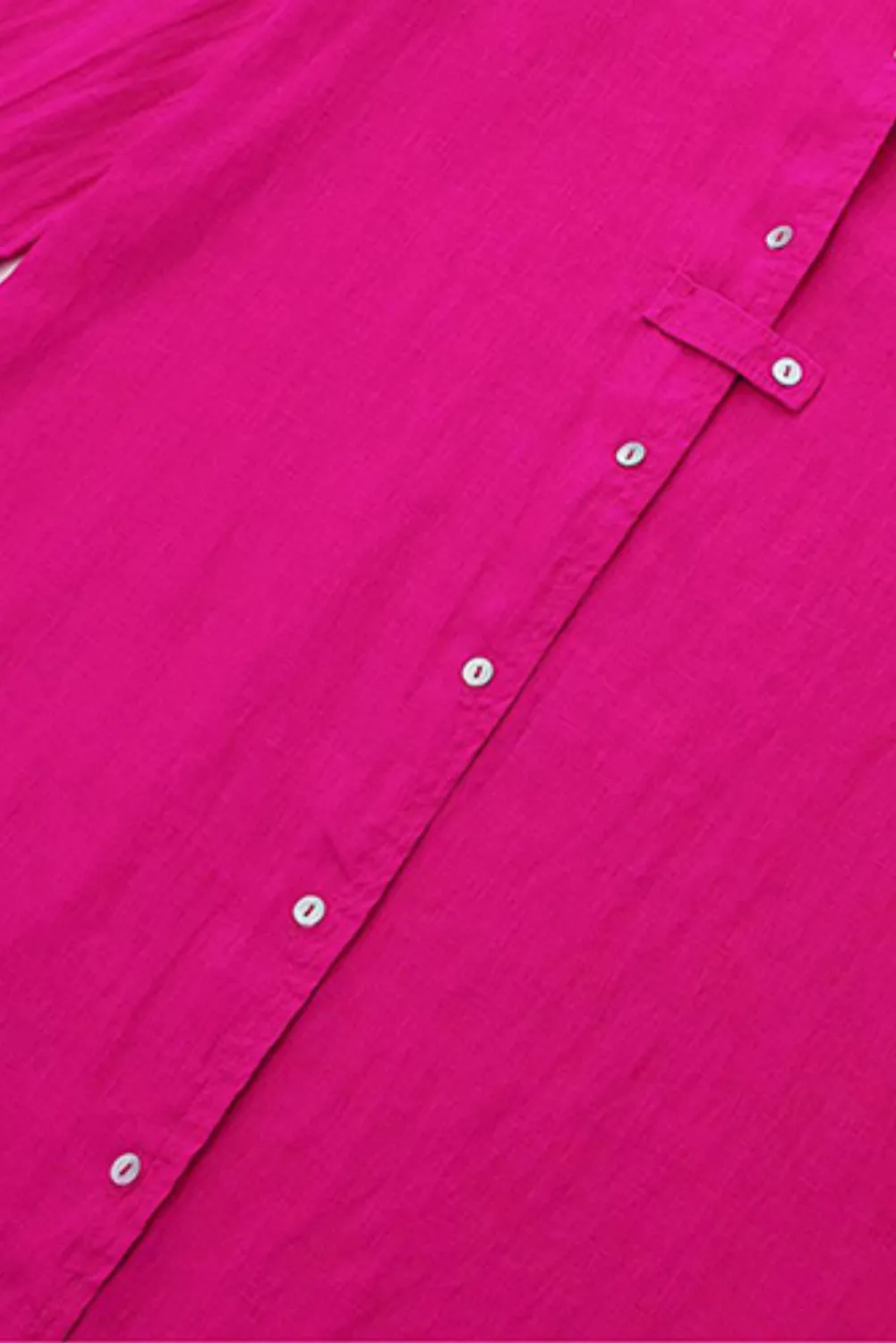 'Ronda' Linen Buttoned Dress