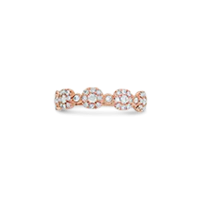 Rose Gold & Diamond Ring