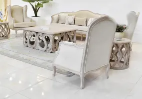Royal Look Handcrafted Wooden Sofa Set