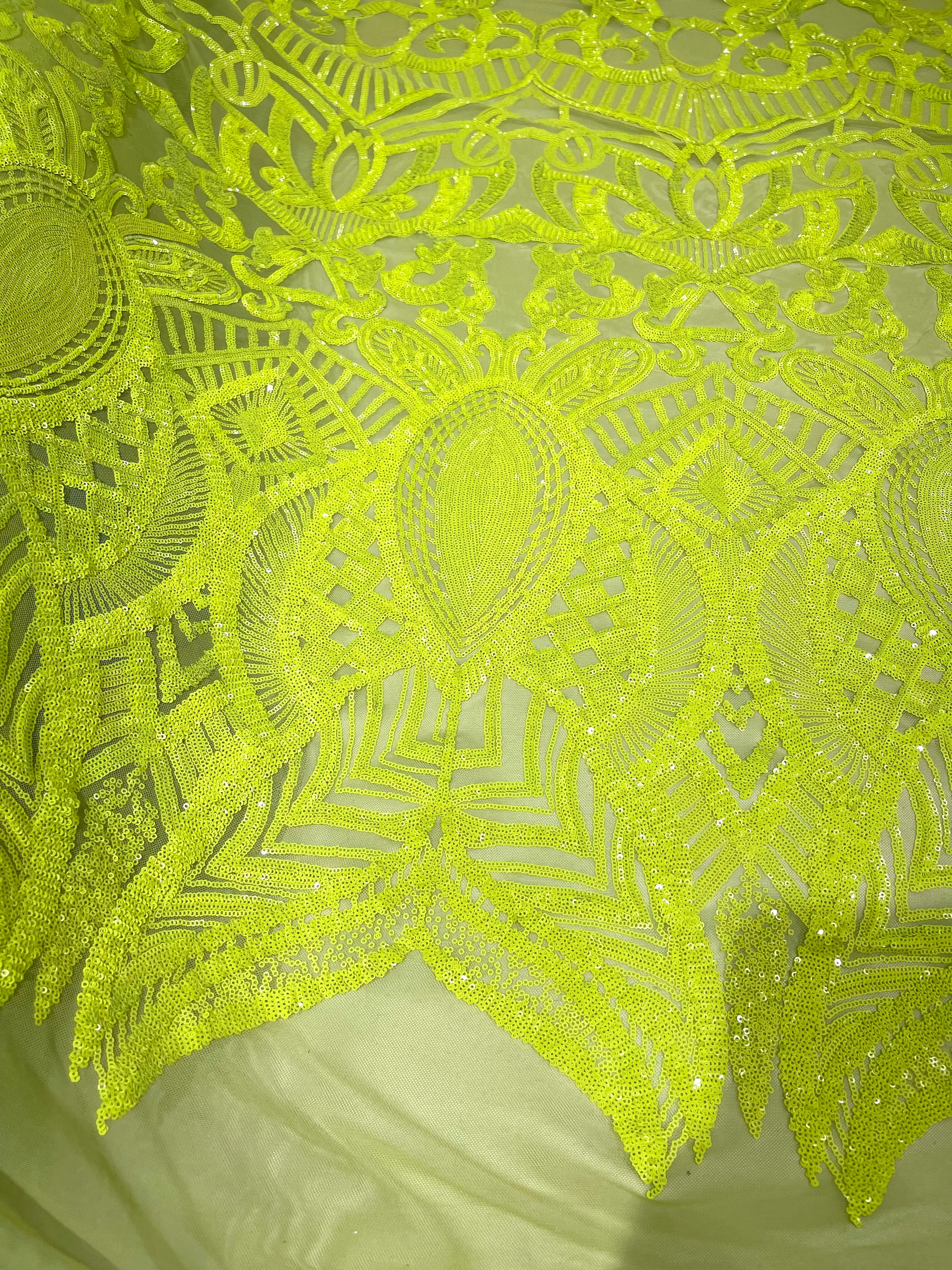 ROYALTY SEQUIN DAMASK (By The Yard)