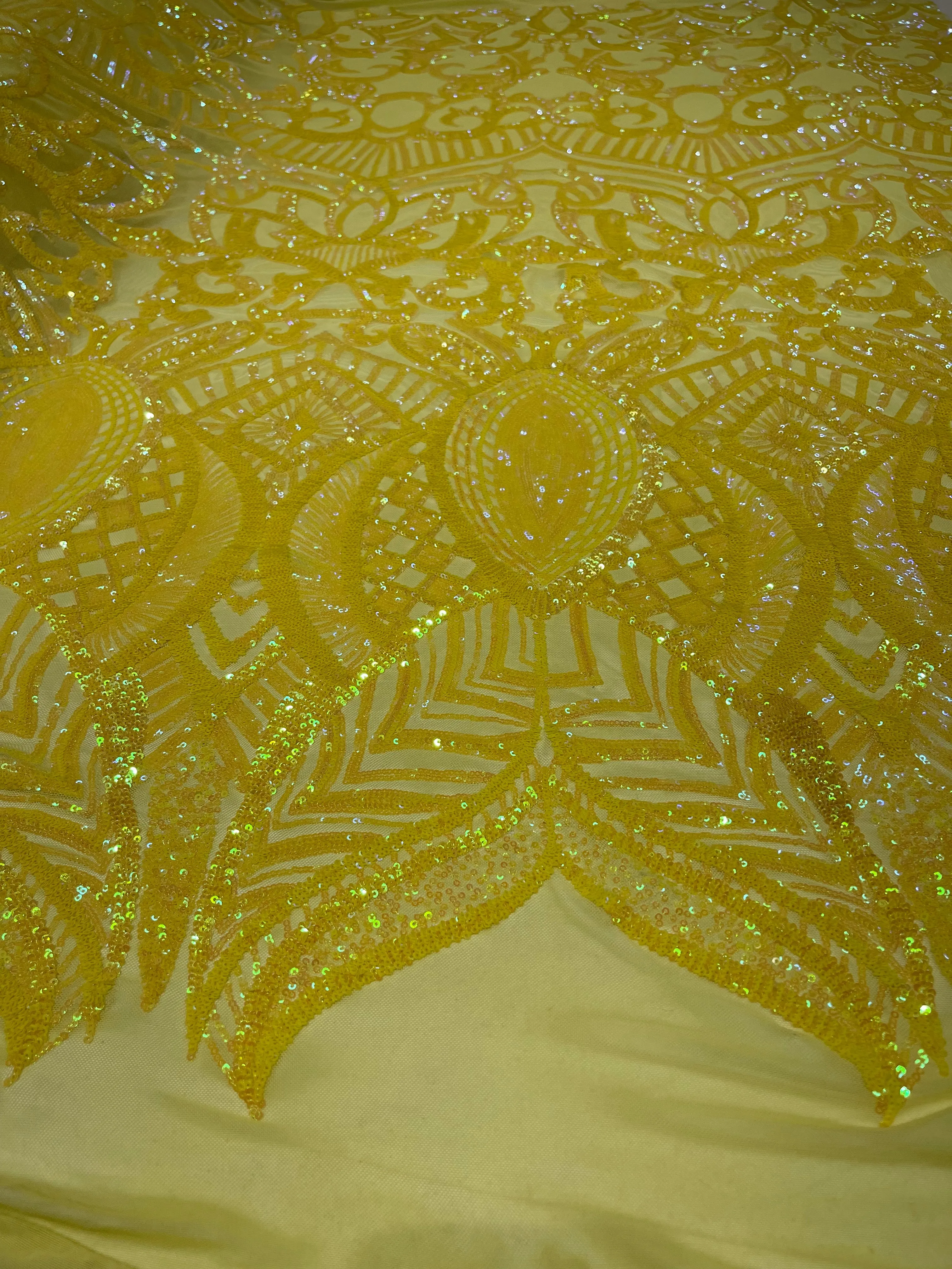 ROYALTY SEQUIN DAMASK (By The Yard)
