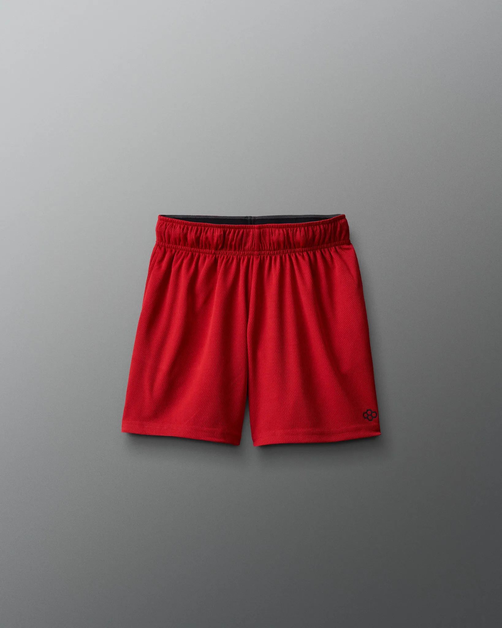 RUDIS 6" Youth Mesh Shorts - Red