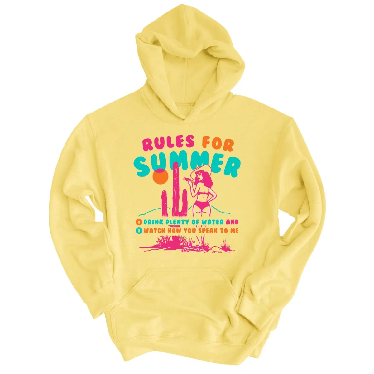 Rules For Summer Hoodie