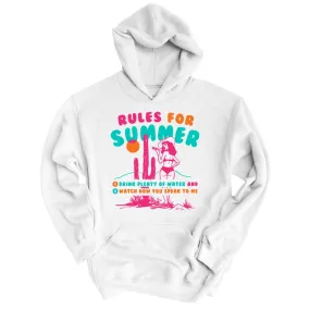 Rules For Summer Hoodie