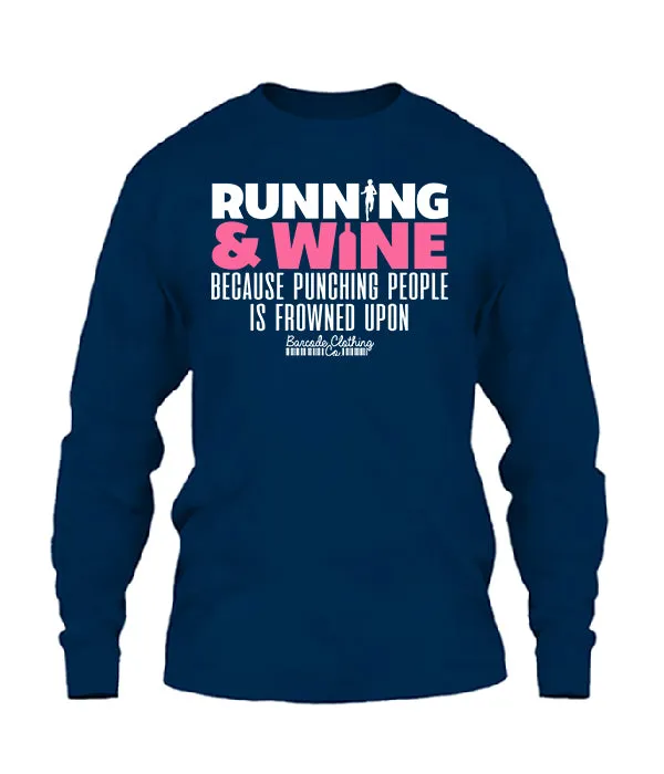 Running and Wine Because Punching