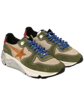 Running Sole Sneaker in Olive