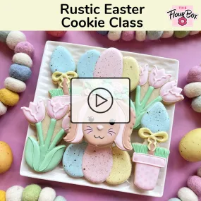 Rustic Easter Online Decorating Class Recording with Optional Kit