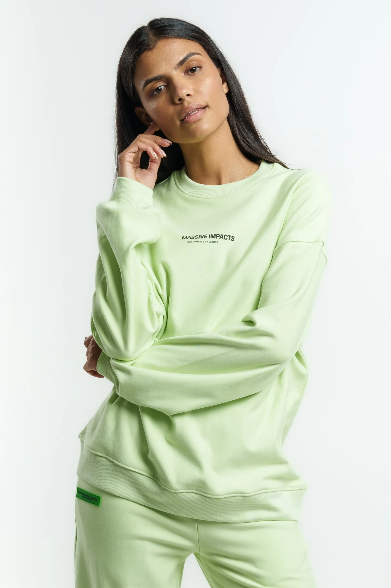S3J039MI Oversized Women's Sweatshirt