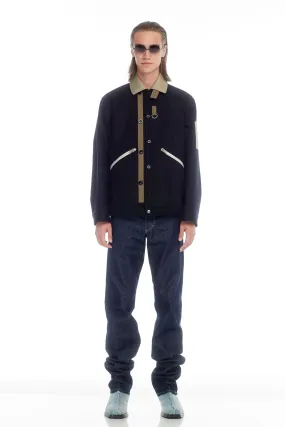 Sacai Wool Melton LS Shirt