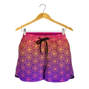 Sacral Bloom Women's Shorts