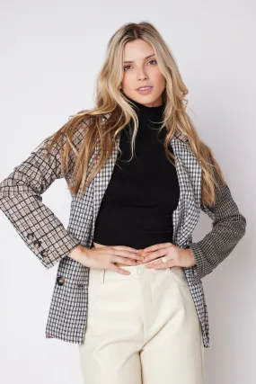 SALE - Blake Mixed Plaid Blazer