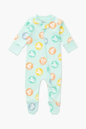SALE - One-Piece Baby Footed Pajamas_Summer Mickey   Minnie