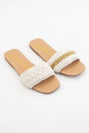 Salma Braided Flat Sandal