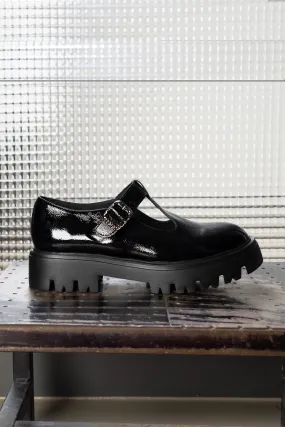 SALOME BLACK- Extra Light T-Bar Shoes