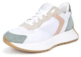 Sam Edelman Jenny Blush Multi Lace Up Mesh Low Top Breathable Athletic Sneakers